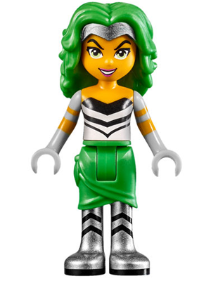 LEGO Minifigure-Mad Harriet-DC Super Hero Girls-SHG013-Creative Brick Builders